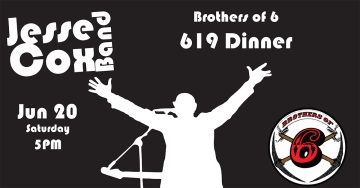 The Jesse Cox Band Plays The 619 Dinner